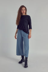 Ceres Culotte Trousers in Heavy Viscose-Jersey