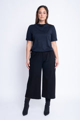 Elisa Culotte Trousers in Heavy Viscose-Jersey - ADAM BRODY Zürich